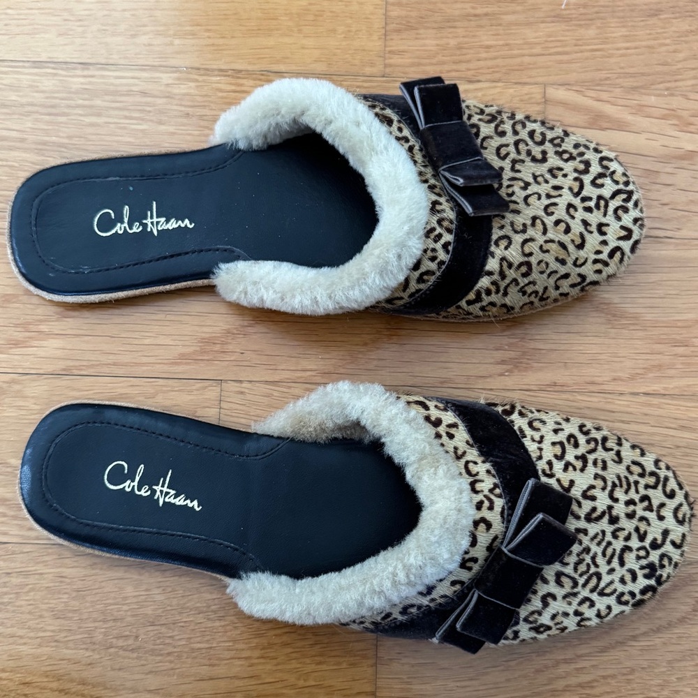 Cole Haan slippers NWOT